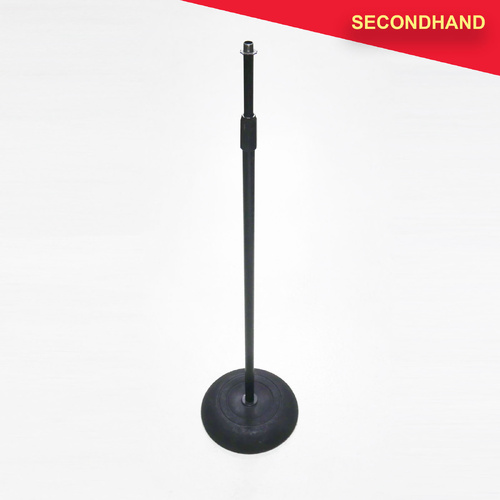 Tall Round Base Microphone Stand (secondhand)