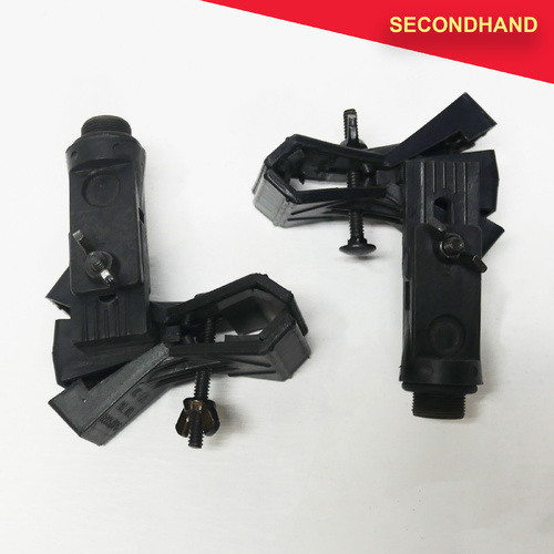 Lot-of-2 Spring Clip Microphone Holders suitable for Drum Mic's (secondhand)