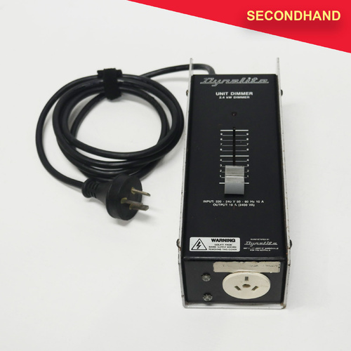 Dynalite Unit Dimmer 2.4kW Single Channel 10amp Dimmer - No DMX512 (secondhand)