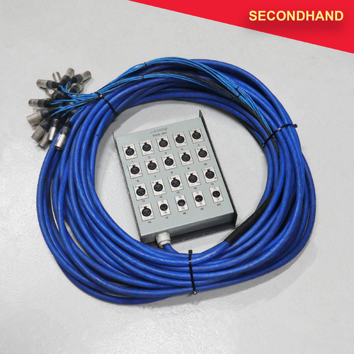 30m 20-way (16 + 4) Multicore with Stage Box (secondhand)