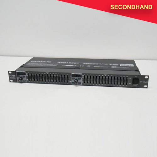 Phonic GEO1502F Dual 15-band Graphic Equaliser  (secondhand)