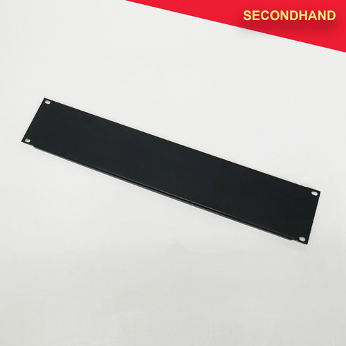2RU Blank Rack Panel (secondhand)