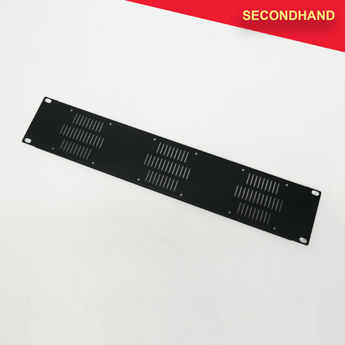 2RU Vented Rack Panel (secondhand)