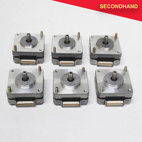 Set of 6 x Stepper Motors 16HY7002-048 (secondhand)