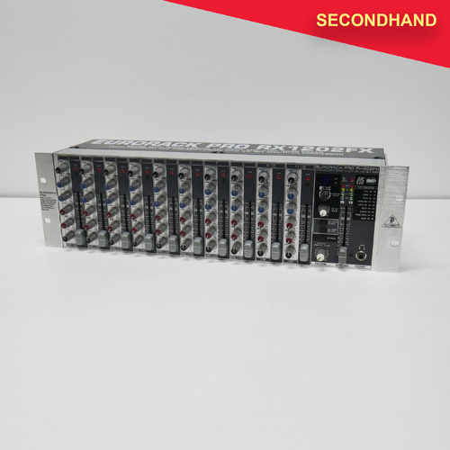 Behringer Eurorack Pro RX1202FX 12-input Rack Mount Mic/Line Mixer with FX Processor  (secondhand)