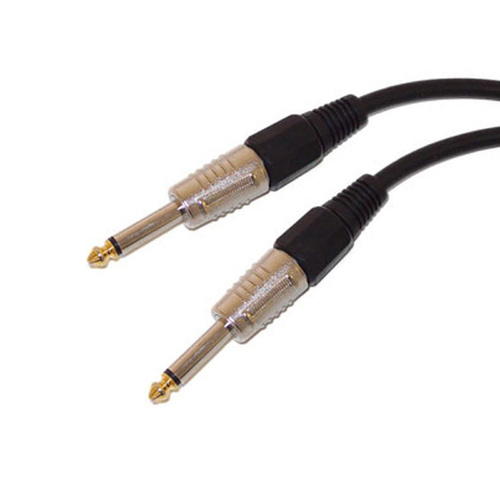 Australian Monitor AT7041 1M 6.35mm TS Jack to 6.35mm TS Jack Cable
