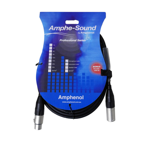 Amphenol A012 12M Balanced XLR Microphone Cable