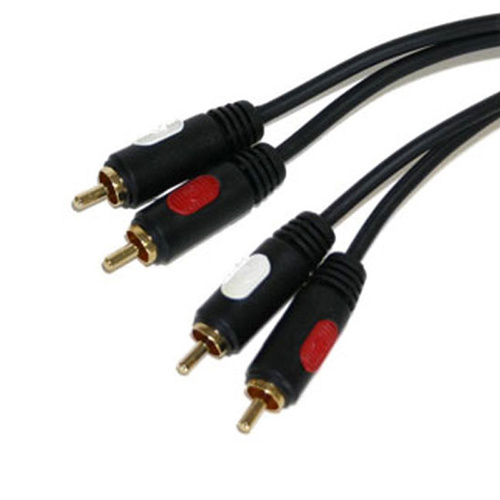 Maximum AR5420 2M 2x RCA Plugs to 2x RCA Plugs
