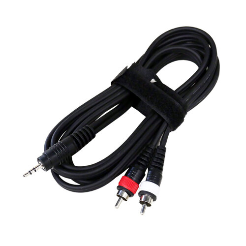 UXL PMC2 2M 3.5mm TRS Jack Plug to 2 x RCA Plug