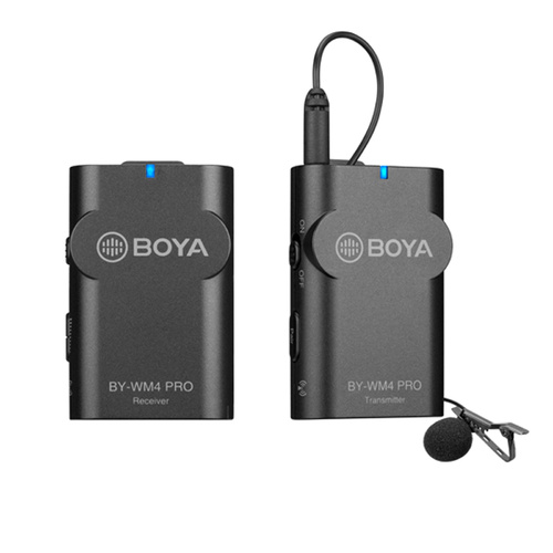 Boya WM4 Pro K1 Single Channel Wireless Microphone System with Lapel Microphone