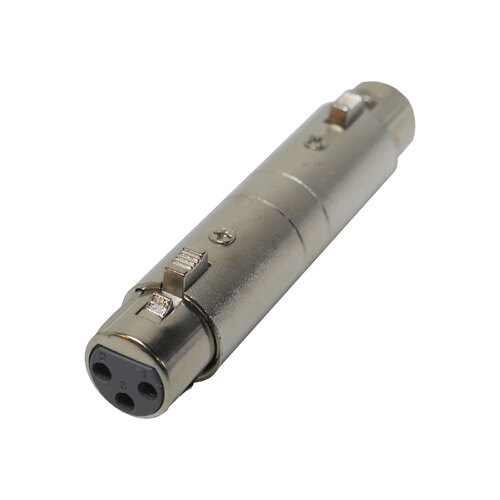 BravoPro A-035 Female XLR Adaptor 3pin Female XLR - 3pin Female XLR