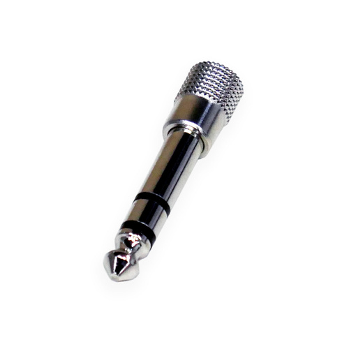 BravoPro A072 6.35mm TRS Stereo Jack Plug to 3.5mm TRS Stereo Jack Socket Adaptor