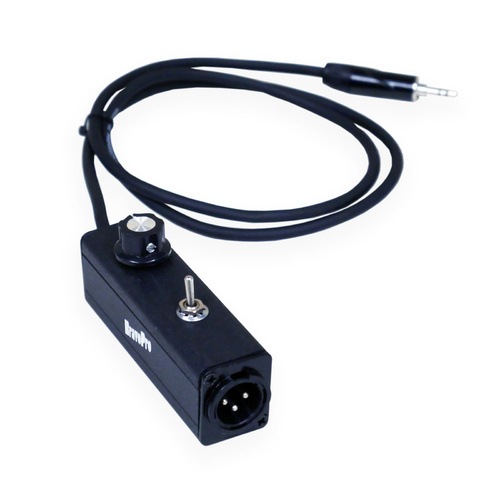 BravoPro A118 3.5mm TRS Cable to XLR3 Male Interface