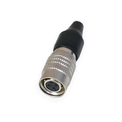 BravoPro cW 4-pin Connector for Audio Technica Wireless Systems - Black