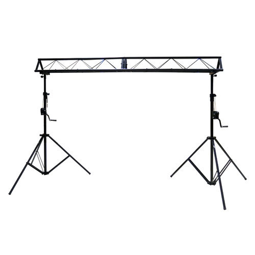 BravoPro LS019 3M Steel Tri Truss with 2 x 3.3M Winch-Up Stands - 135KG Load