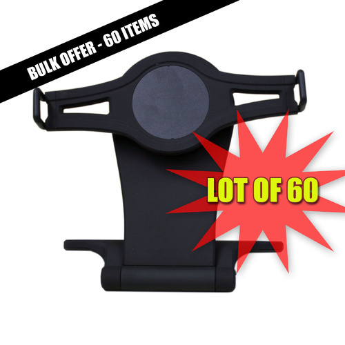 Lot-of-60 BravoPro LS18B Universal Desk Stand Compatible with iPad/Tablet - Black