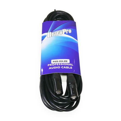 BravoPro PWX004-06  6M Cat5e RJ45 Ethernet Cable - Double Jacket