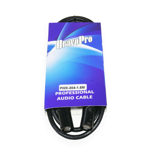 BravoPro PWX004-1.5  1.5M Cat5e RJ45 Ethernet Cable - Double Jacket