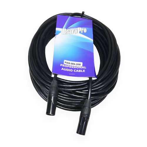 BravoPro PWX004-20  20M Cat5e RJ45 Ethernet Cable - Double Jacket