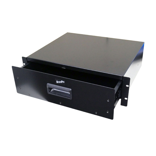BravoPro RD001-3U 3RU Rack Mount Drawer 380mm Deep
