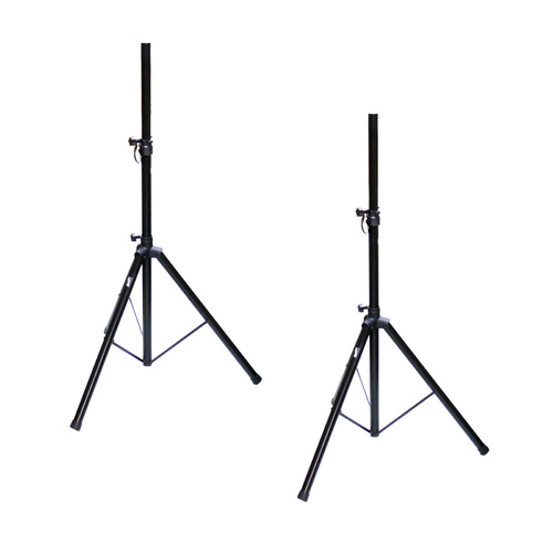 Pair of BravoPro SS010-1.8  Speaker Stand 1.2m - 1.8m Height 40kg Capacity