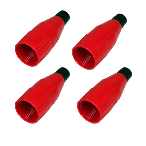 Amphenol AC Connector Boot - Red x4