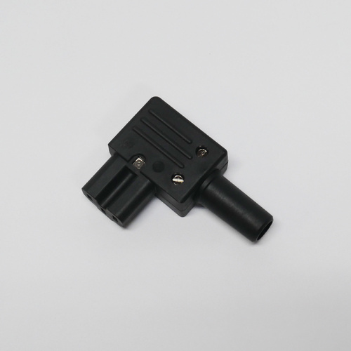 IEC C15A High Temperature Angled Connector suitable for Strand Fixtures