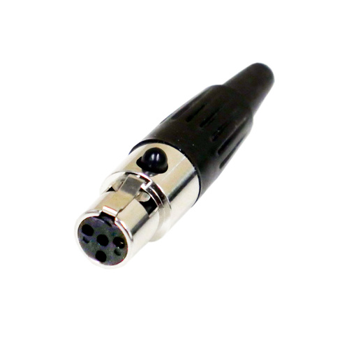 TA4F TQG 4-pin Mini XLR Female​ Line Connector