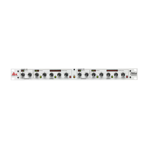 dbx 266XS Dual Compressor/Gate 1U Rack Mount