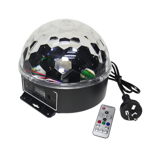 CR-Lite LED Star Ball 3w RGBWPY with IR Remote & DMX
