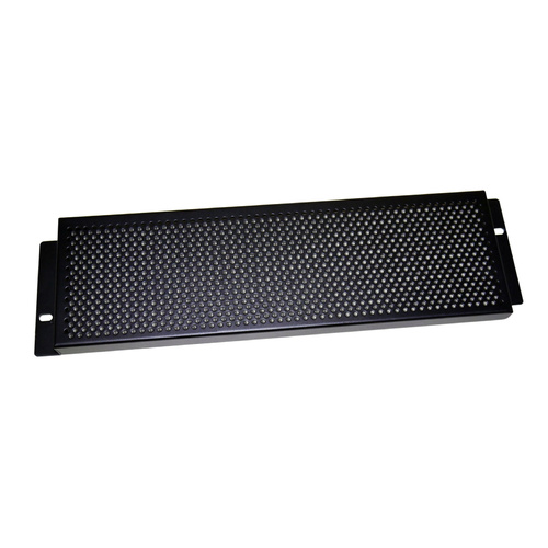 3RU Security Grill Panel - Black