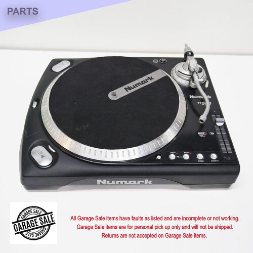 Numark TT500 Turntable - Not Working Parts Missing (garage item)