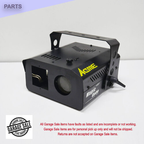 Acme Magic Gobo Effect Light - Powers Up, Not Working, Parts Missing (garage item)