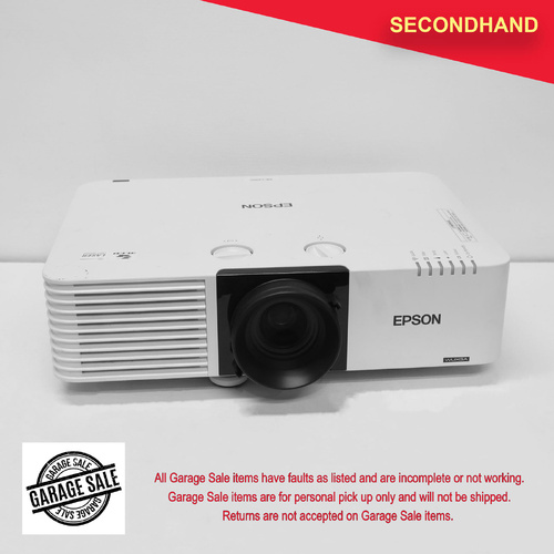 Epson EB-L510U 3LCD Laser Projector 1920 x 1200 WUXGA with 1.6 Manual Zoom Lens & HDBaseT (garage item)