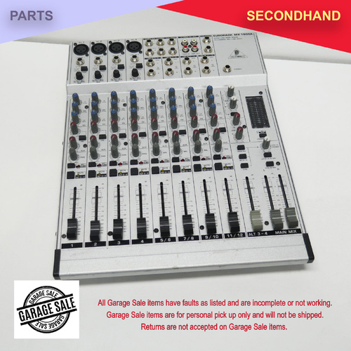 Behringer MX1604A with PSU - Input 9 Not Working (garage)