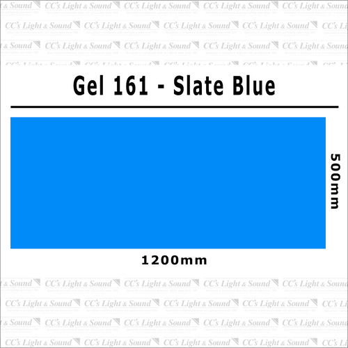 Clear Color 161 Filter Sheet - Slate Blue