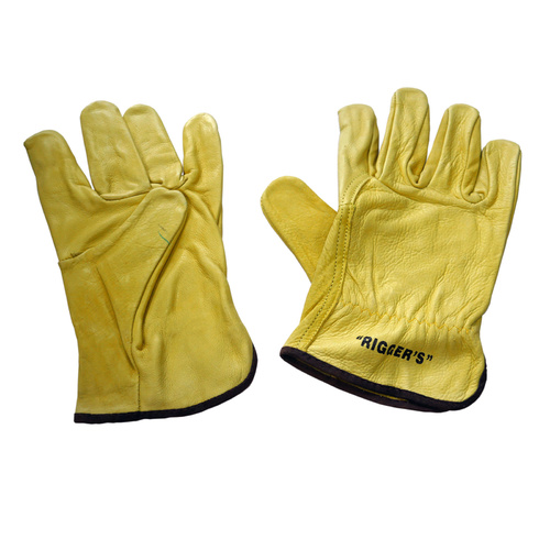 Riggers Gloves - Yellow Hide