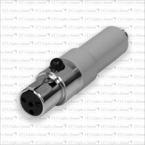 iCAN-S6 Adaptor - 3.5mm TRS (Sennheiser) to TA4F (Shure) Convertor