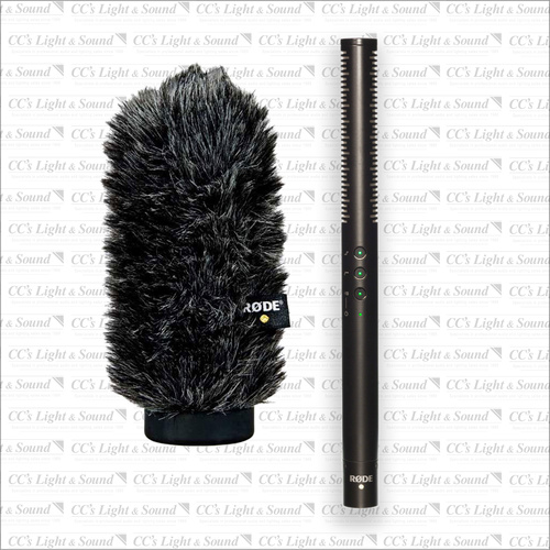 Rode NTG4-Plus Shotgun Microphone with WS6 Professional Windshield