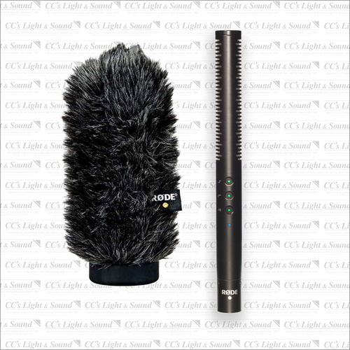Rode NTG4 Shotgun Microphone with WS6 Professional Windshield