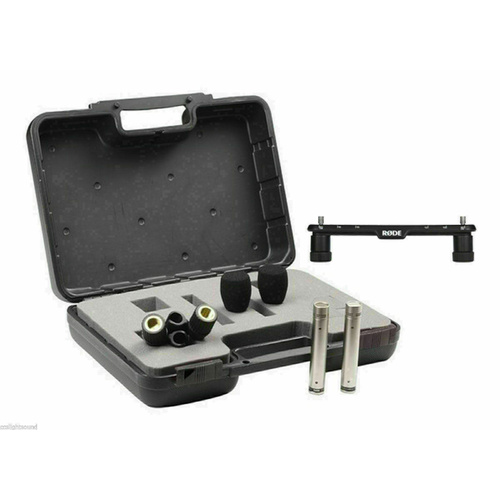 Rode NT5 Matched-Pair Condenser Microphones with Rode Stereo Bar
