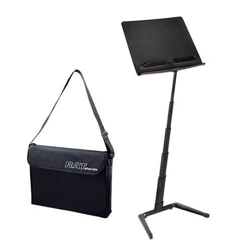 RATstands 69Q13 Jazz Stand - Professional Folding Music Stand with Gig Bag