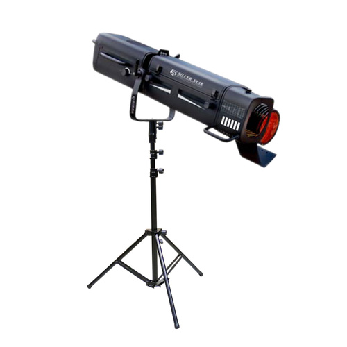 Tracer Followspot 250w COB LED with 6-way Colour Changer, Dimmer & Stand