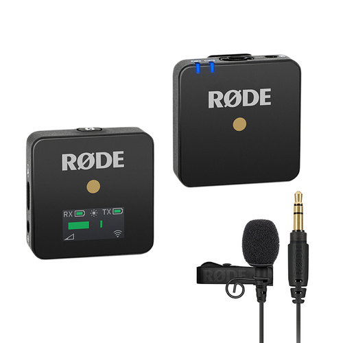Rode Wireless GO Compact Camera Wireless System with LAVGO Lavalier Microphone