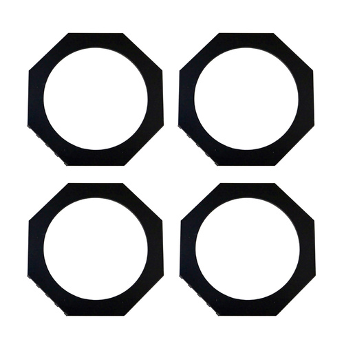 Colour Frame 124mm to suit Par 30 x4 - Black