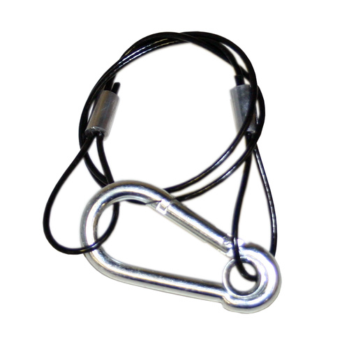 BravoPro LH012 Safety Cable 2.0mm - Black