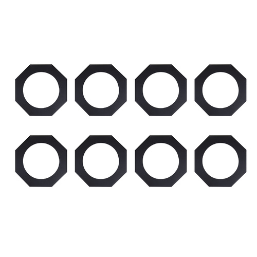 Set of 8 x Colour Frame 187 x 187mm 130mm Internal - Black