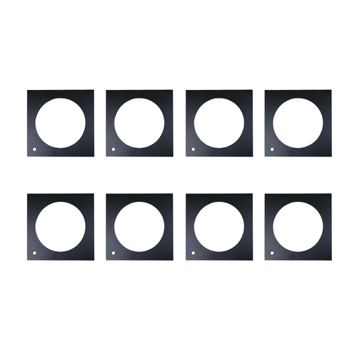 Set of 8 x Colour Frame 192 x 192mm 140mm Internal - Black