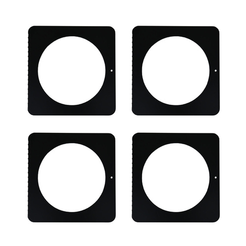 Colour Frame 229 x 229mm 176mm Internal x4 - Black