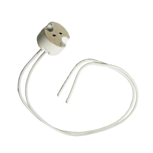 G6.35 Low Voltage Lamp Base with 240mm Tails